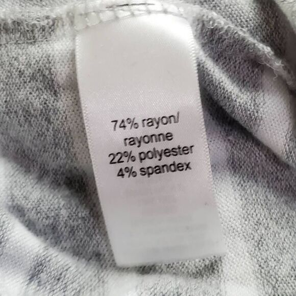 Maurices 24/7 Women's Top Small Striped Floral Raglan Sleeve Soft Stretch Knit S - Picture 5 of 6